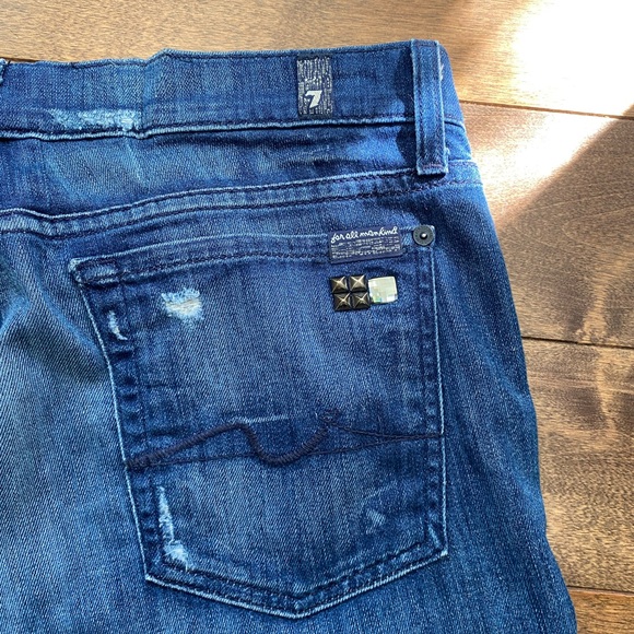 7 for all mankind jeans size 30 Josefina skinny boyfriend - Picture 7 of 11